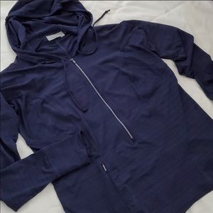 Athleta 1/2 zip hoodie pullover